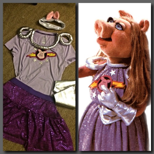 Pigs in Space Running Costume comparison